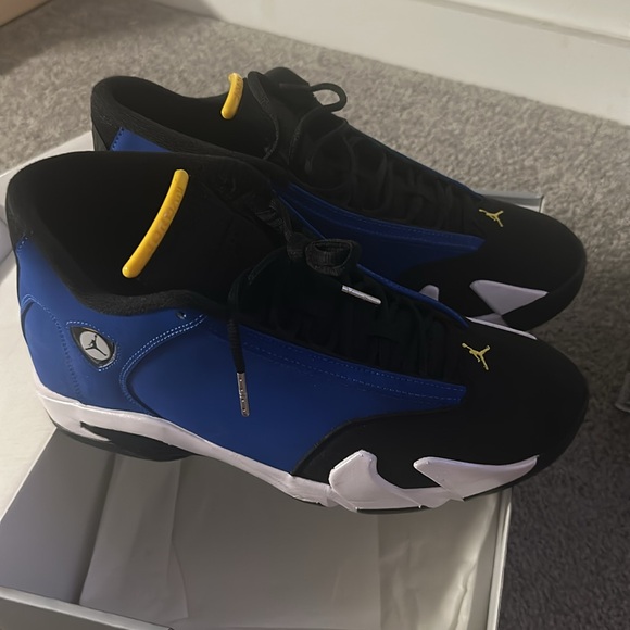 AIR JORDAN 14 RETRO VARSITY ROYAL/BLACK
ROYAL VARSITY/NOIR - Picture 4 of 6